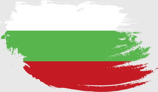 Drapeau Grunge Bulgarie — Image vectorielle