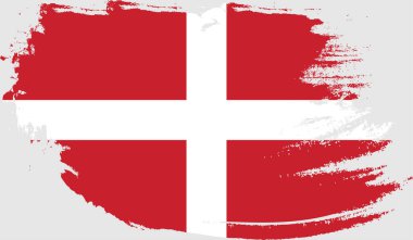 Malta 'nın bağımsız askeri düzeninin grunge bayrağı