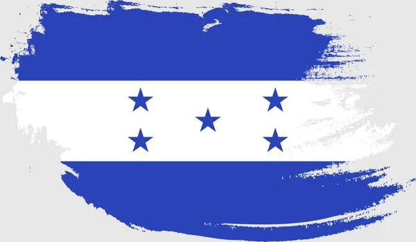 Bandera Grunge Honduras — Vector de stock