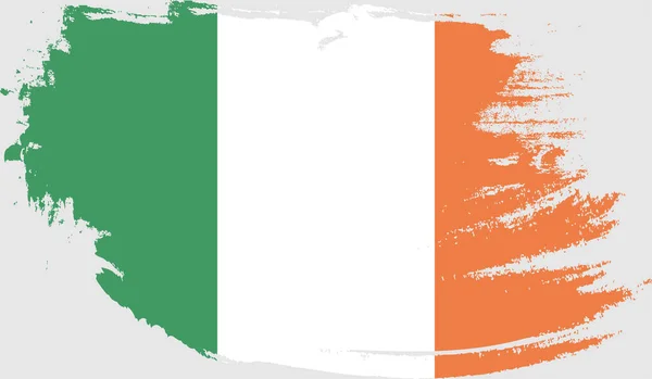 Grunge Flag Ireland — Stock Vector