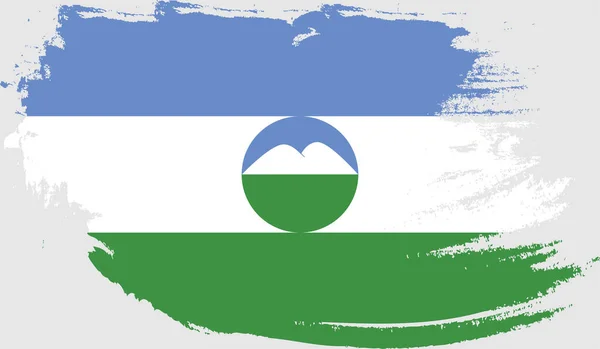 Σημαία Της Δημοκρατίας Του Καμπαρντίνο — Διανυσματικό Αρχείο