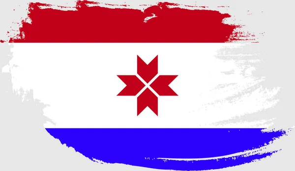 Прапор Мордовії — стоковий вектор