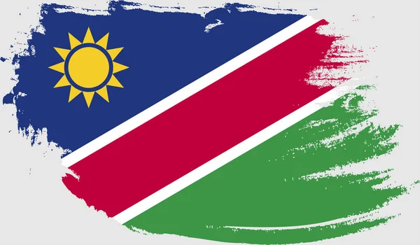 Bandera Grunge Namibia — Vector de stock