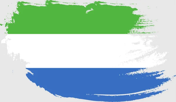 Прапор Сьєрра Леоне — стоковий вектор