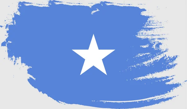 Grunge Vlag Van Somalië — Stockvector