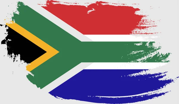 Bandiera Grunge Del Sudafrica — Vettoriale Stock