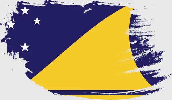Grunge Tokelau Bayrağı — Stok Vektör