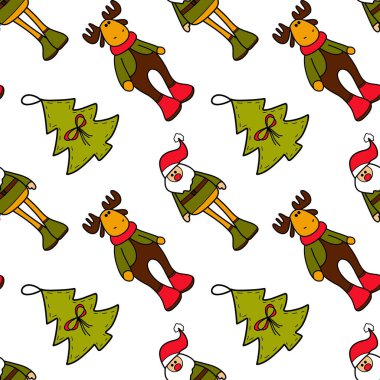 vektör düzlüğü olmayan yeni yıl süslemeleri oyuncakları