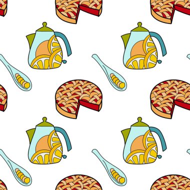 Kış sıcaklığı, tatlılar ve sıcak içecekler için düz bir yol.