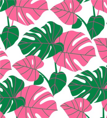 Renkli bitkiler. Soyut renk bitkileri desen tasarımı