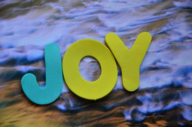 Renkli ahşap arka plan hakkında kelime