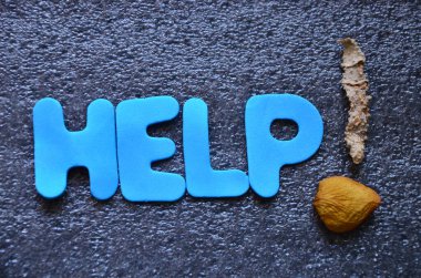 Bir arka plan üzerinde Word Yardımı'na