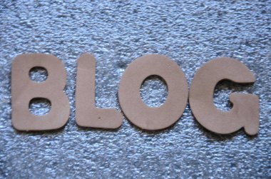 günlük sözcüğü ahşap soyut