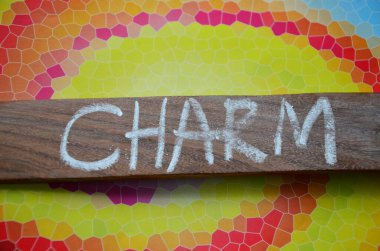 Soyut bir arkaplanda kelime aşkı