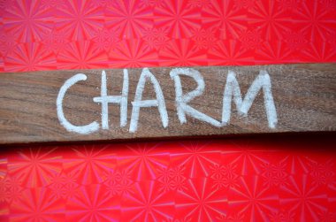 Tahta bir arka planda 