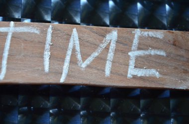 Soyut bir arkaplanda sözcük süresi