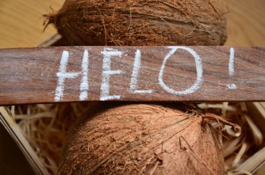 Merhaba soyut arkaplan