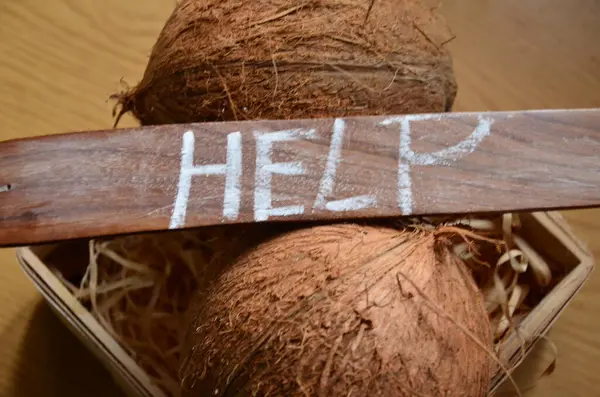 bir arka plan üzerinde Word Yardım