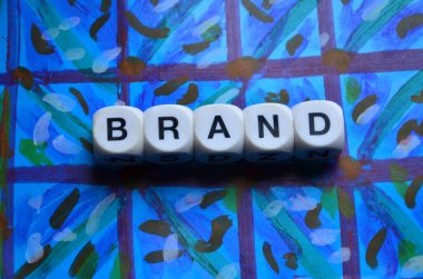 Word marka renkli arka plan üzerinde