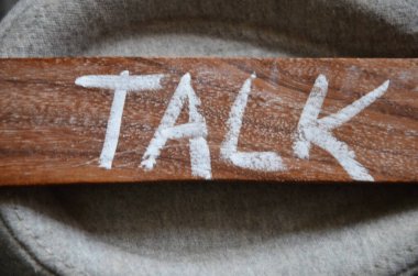 soyut arkaplan üzerine ahşap sözcük