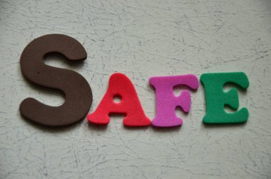 bir soyut üzerinde güvenli kelime