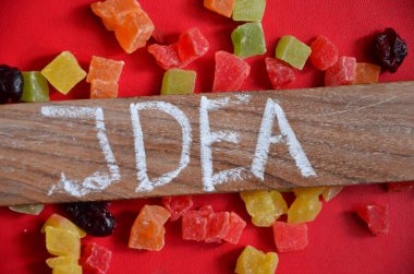 kelime şekeri soyut