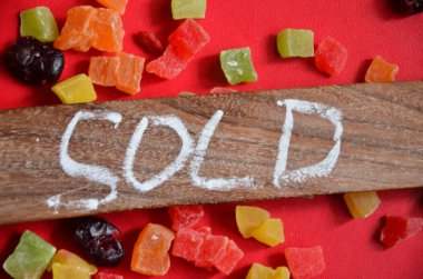 Word bir arka plan üzerinde sattı