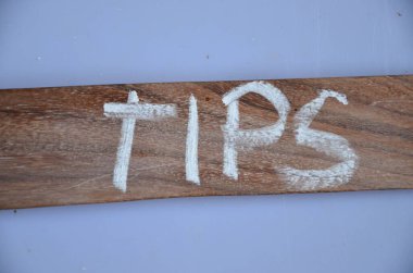 bir arka plan üzerinde Word ipuçları