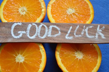 Portakallı iyi şanslar.