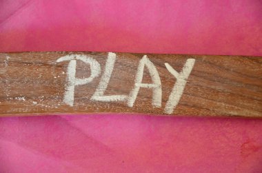 Tahtaya yazılmış bir kelime