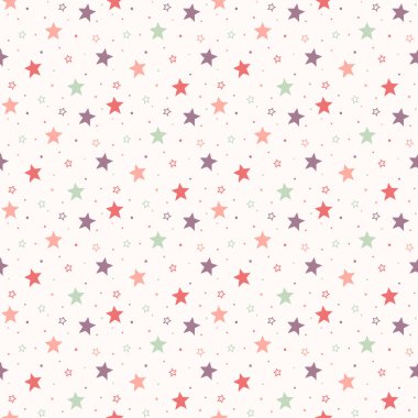 Yıldızlı kusursuz bir desen kavramı. Xmas geçmişi. Vektör