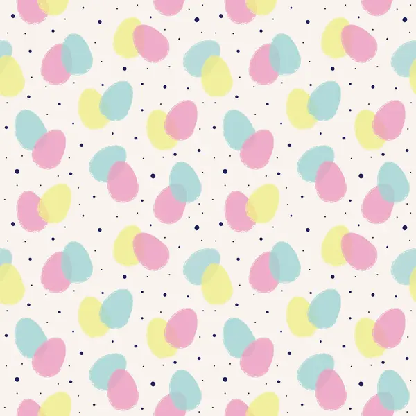 Moderno Patrón Pascua Con Huevos Colores Diseño Para Una Tarjeta Ilustraciones De Stock Sin Royalties Gratis