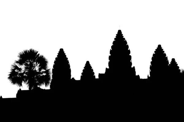 Angkor Wat Siem Reap Cambodge Ont Été Inscrits Sur Liste — Photo