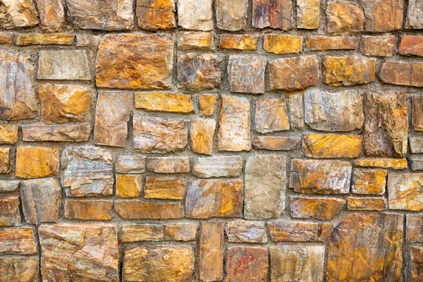 Красочная Узорная Поверхность Каменной Стены — стоковое фото