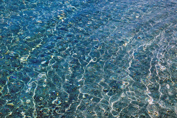 Patrón Abstracto Colorido Superficie Del Agua Para Fondo —  Fotos de Stock