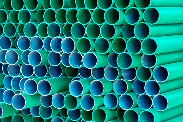 stock image Patterns and colors of plastic pipes.