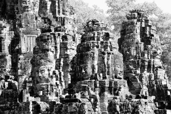 1992年 在联合国教科文组织世界遗产名录上 吴哥窟 吴哥窟 柬埔寨 — 图库照片