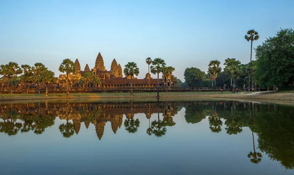 Angkor Wat Angkor Thom Siem Reap Camboya Fueron Inscritos Lista —  Fotos de Stock