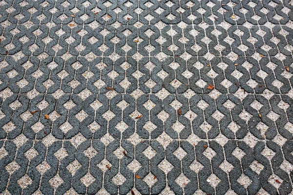 Buntes Muster Mit Ziegeln Verziert — Stockfoto