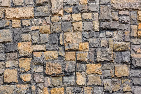 Красочная Каменная Стена Фона — стоковое фото