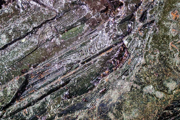 Krystaly Manganistanu Draselného Pod Zvětšovacím Mikroskopem Šířka Obrazu 9Mm Abstraktní — Stock fotografie