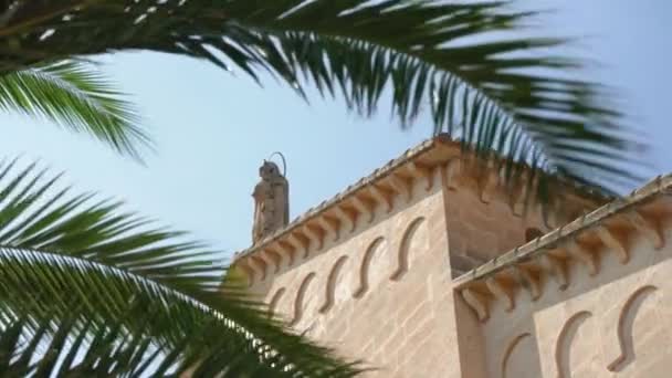 Levant Les Yeux Vers Petit Statut Dame Mont Carmel Sur — Video