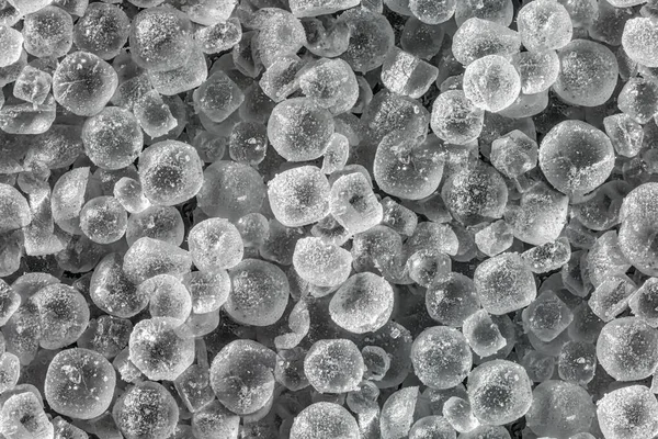 stock image Salt grain or crystals, under microscope, enhanced contrast image made into seamless pattern