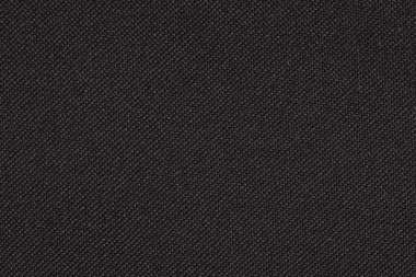 Siyah sentetik lif kumaş dokusu, yukarıdan yakın çekim görüntüsü