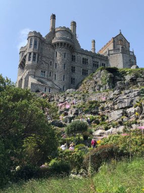St. Michaels Dağı Şatosu, Cornwall, İngiltere, Birleşik Krallık