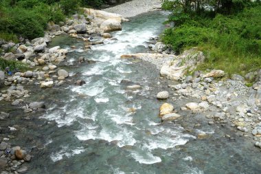 Stony Mountain River of North Bengal clipart