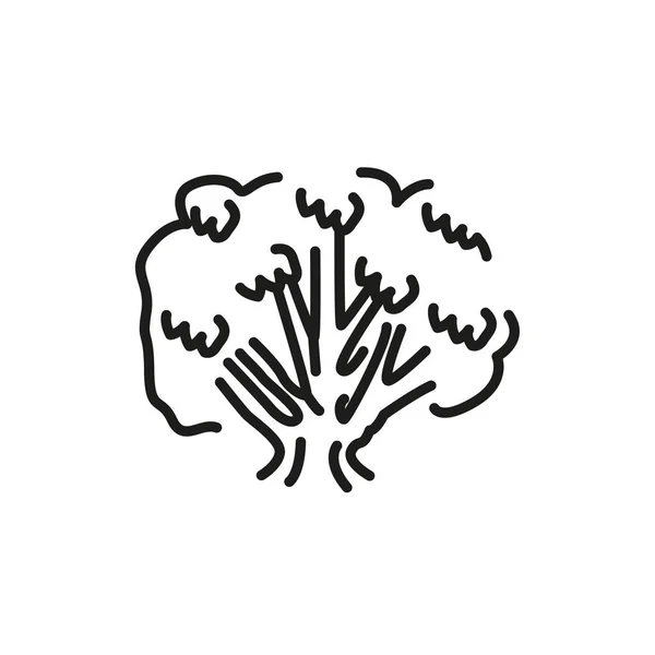 Root Tree Color Line Icon Pictogram Web Page Mobile App — Διανυσματικό Αρχείο