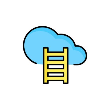 Fırsatlar çizgisi simgesi. İş dünyası kitle fonlaması