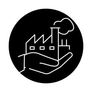 Sanayi, Yenilik ve altyapı renk simgesi.