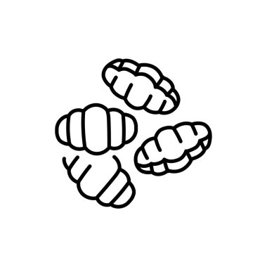 Gnocchi color line icon. Italian food. 